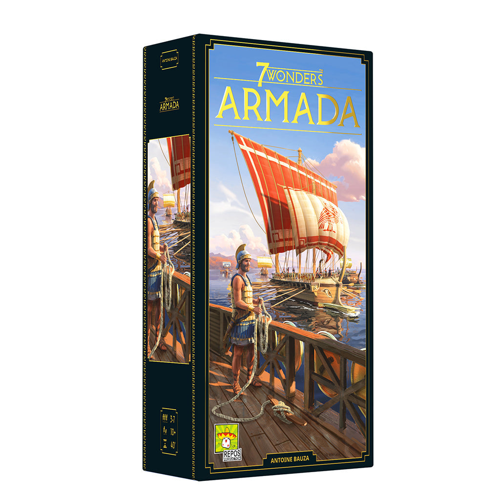 Asmodee-7 Wonders: Armada-SV04EN-Legacy Toys