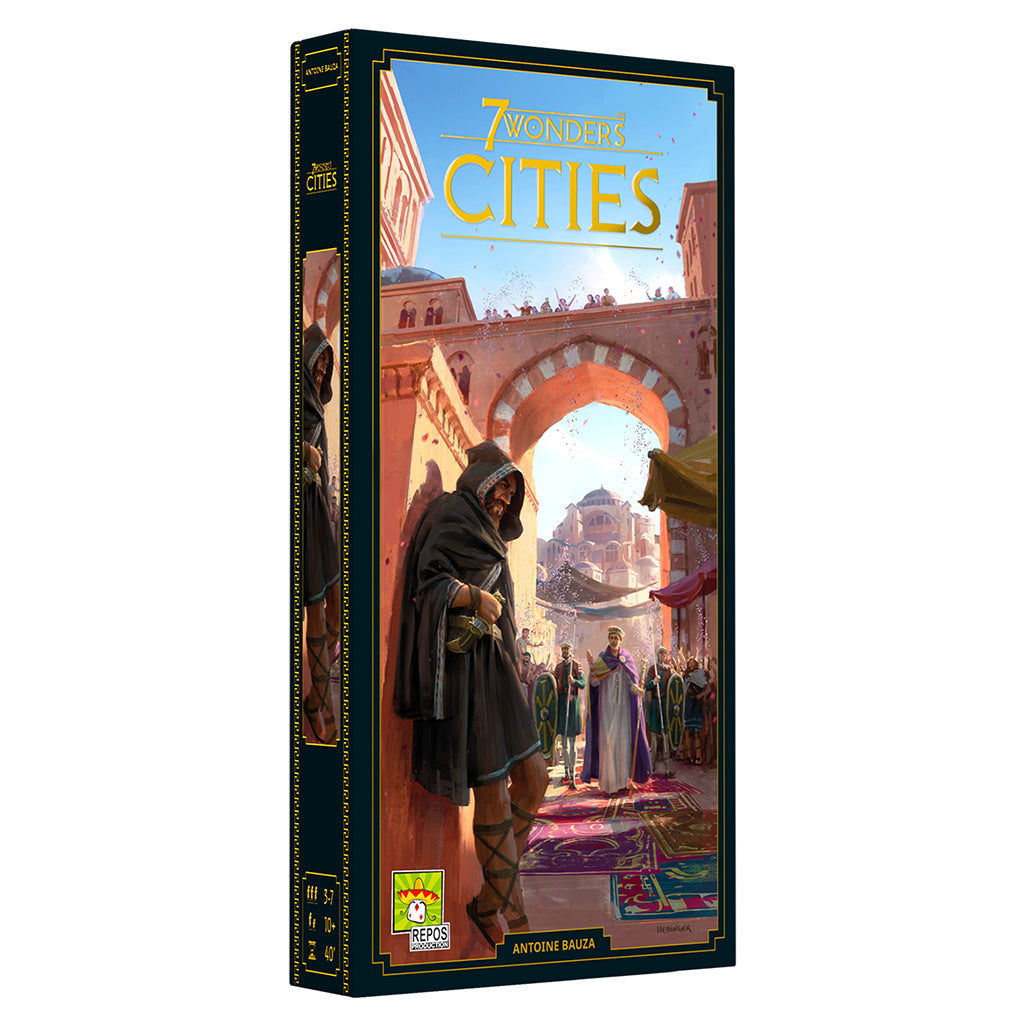 Asmodee-7 Wonders: Cities Expansion-SV03EN-Legacy Toys