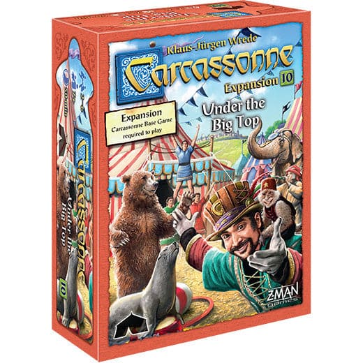 Asmodee-Carcassonne Expansion 10: Under the Big Top-ZM7820-Legacy Toys