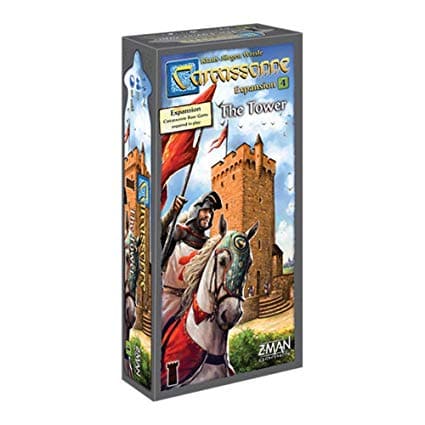 Asmodee-Carcassonne Expansion 4: The Tower-ZM7814-Legacy Toys