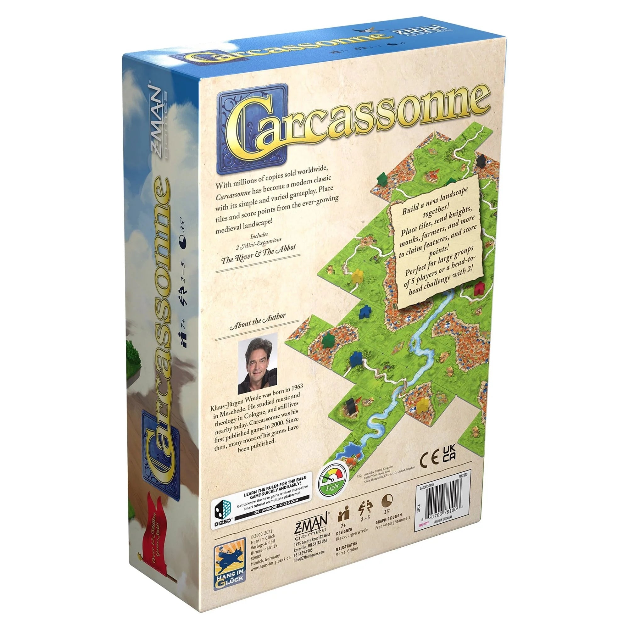 Asmodee-Carcassonne-ZM7810-Legacy Toys