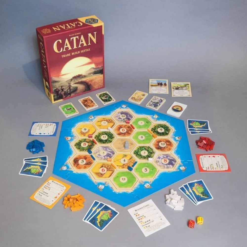 Settlers of Catan is one of the best family board games