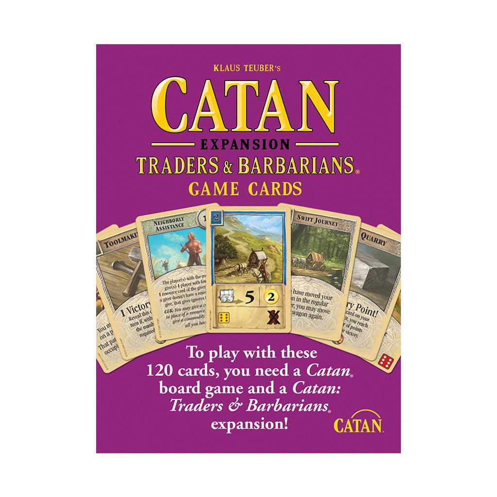 Asmodee-Catan - Traders & Barbarians Game Cards-CN3123-Legacy Toys