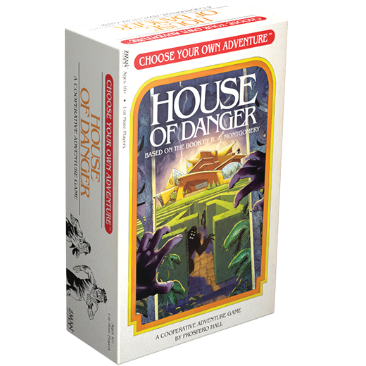 Asmodee-Choose Your Own Adventure: House of Danger-CYA01-Legacy Toys