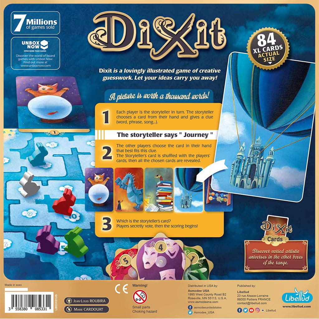 Asmodee-Dixit (2021 Refresh)-DIX01N-Legacy Toys