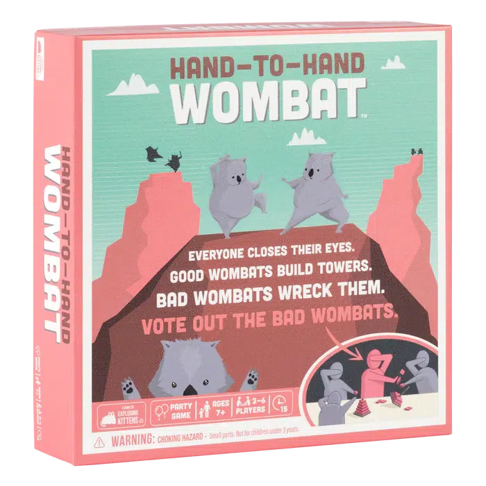 Asmodee-Hand-To-Hand Wombat-WMBT-CORE-4-Legacy Toys