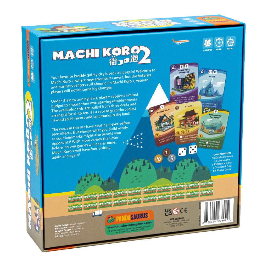 Asmodee-Machi Koro 2-PAN202113-Legacy Toys