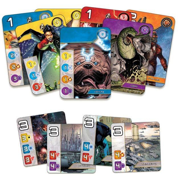 Asmodee-Marvel Splendor Board Game-SPL03-Legacy Toys