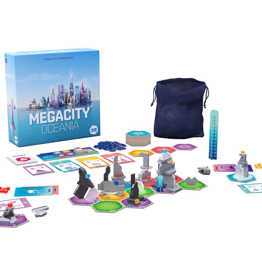 Asmodee-Megacity: Oceania-MCY01-Legacy Toys