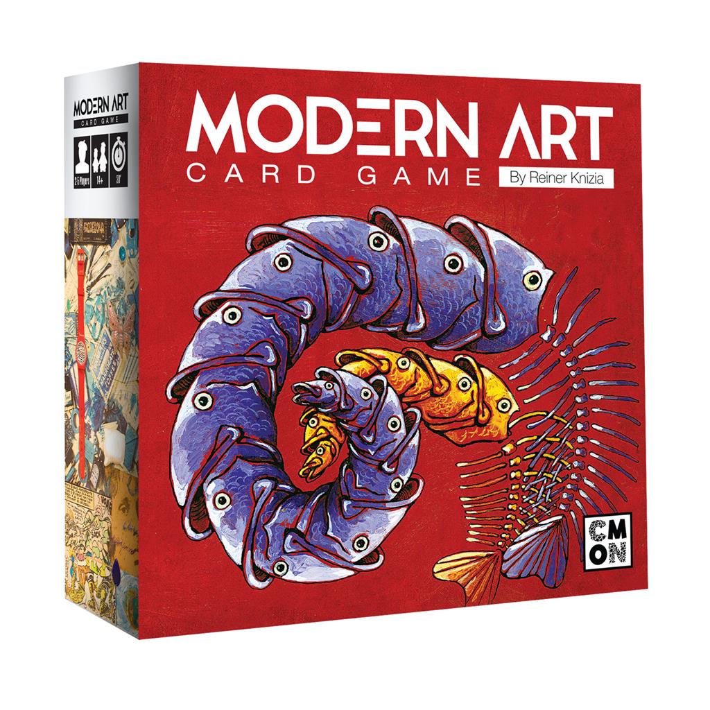 Asmodee-Modern Art The Card Game-MDC001-Legacy Toys