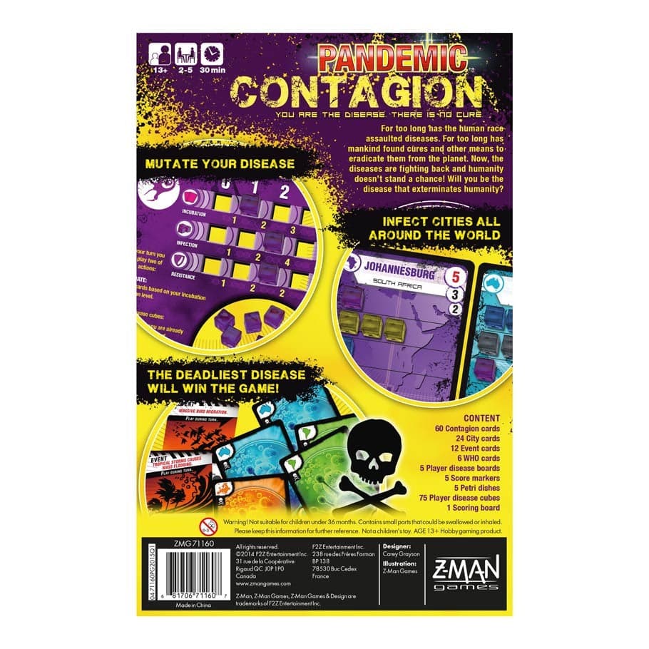 Asmodee-Pandemic - Contagion-ZM7116-Legacy Toys