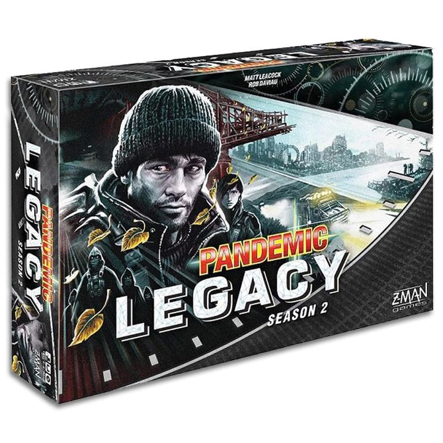 Asmodee-Pandemic Legacy Season 2 - Black-ZM7172-Legacy Toys