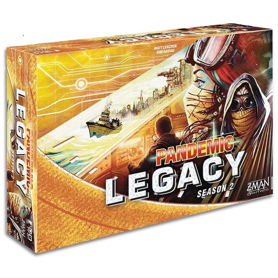 Asmodee-Pandemic Legacy Season 2 - Yellow-ZM7173-Legacy Toys