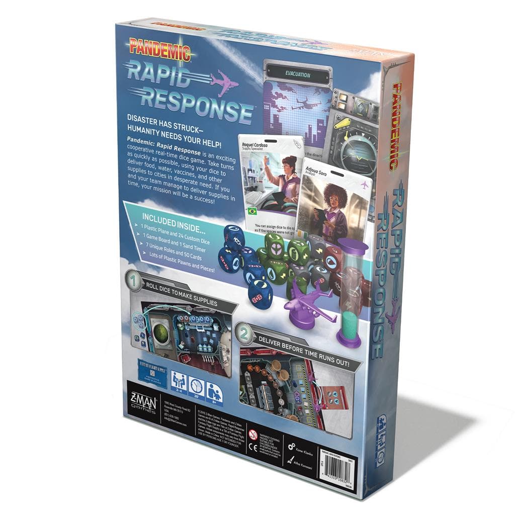 Asmodee-Pandemic - Rapid Response-ZM011-Legacy Toys