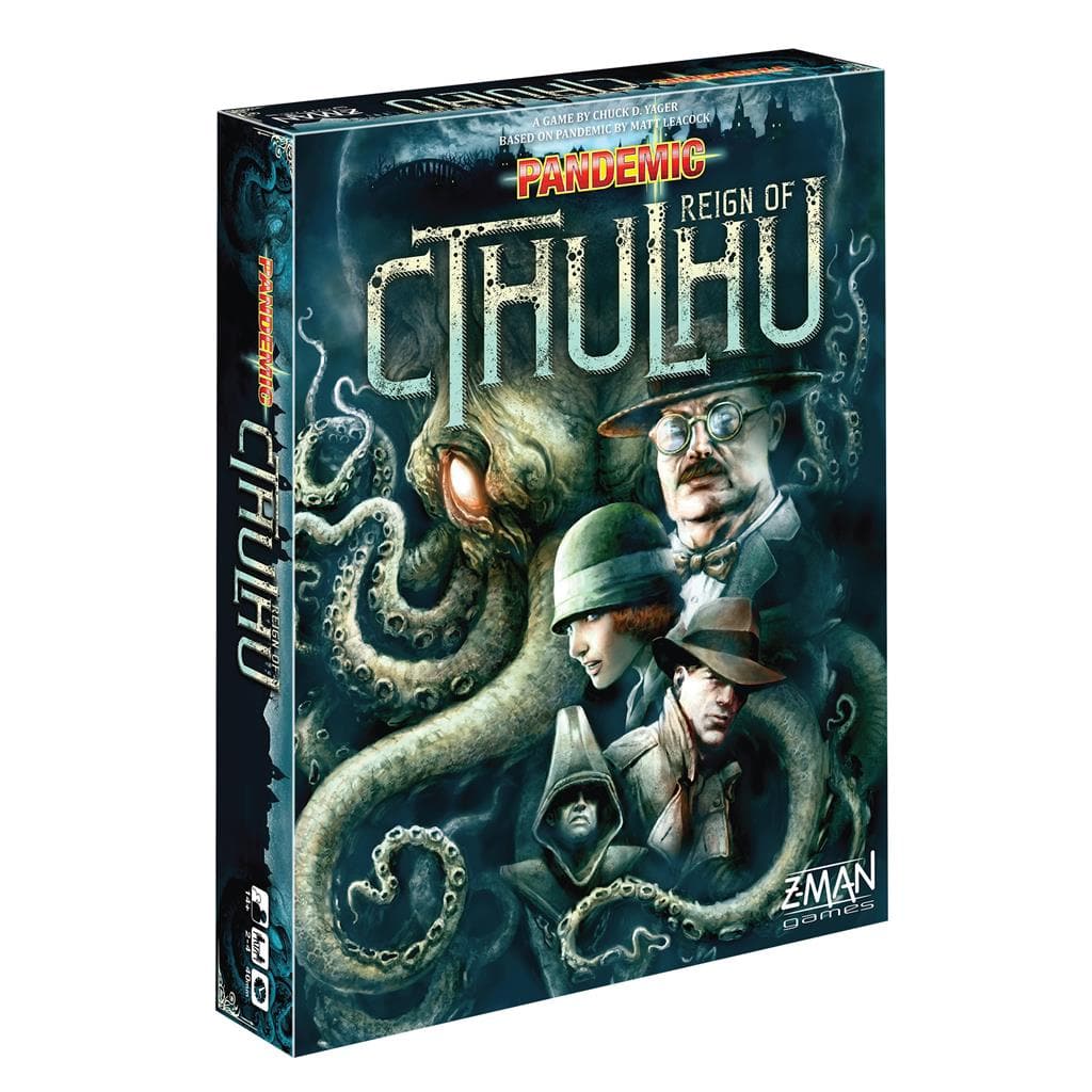 Asmodee-Pandemic - Reign of Cthulhu-ZM7114-Legacy Toys