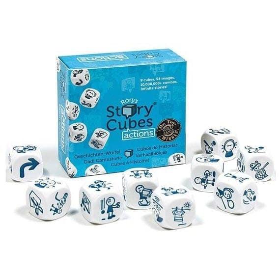Asmodee-Rory's Story Cubes: Actions-RSC02-Legacy Toys