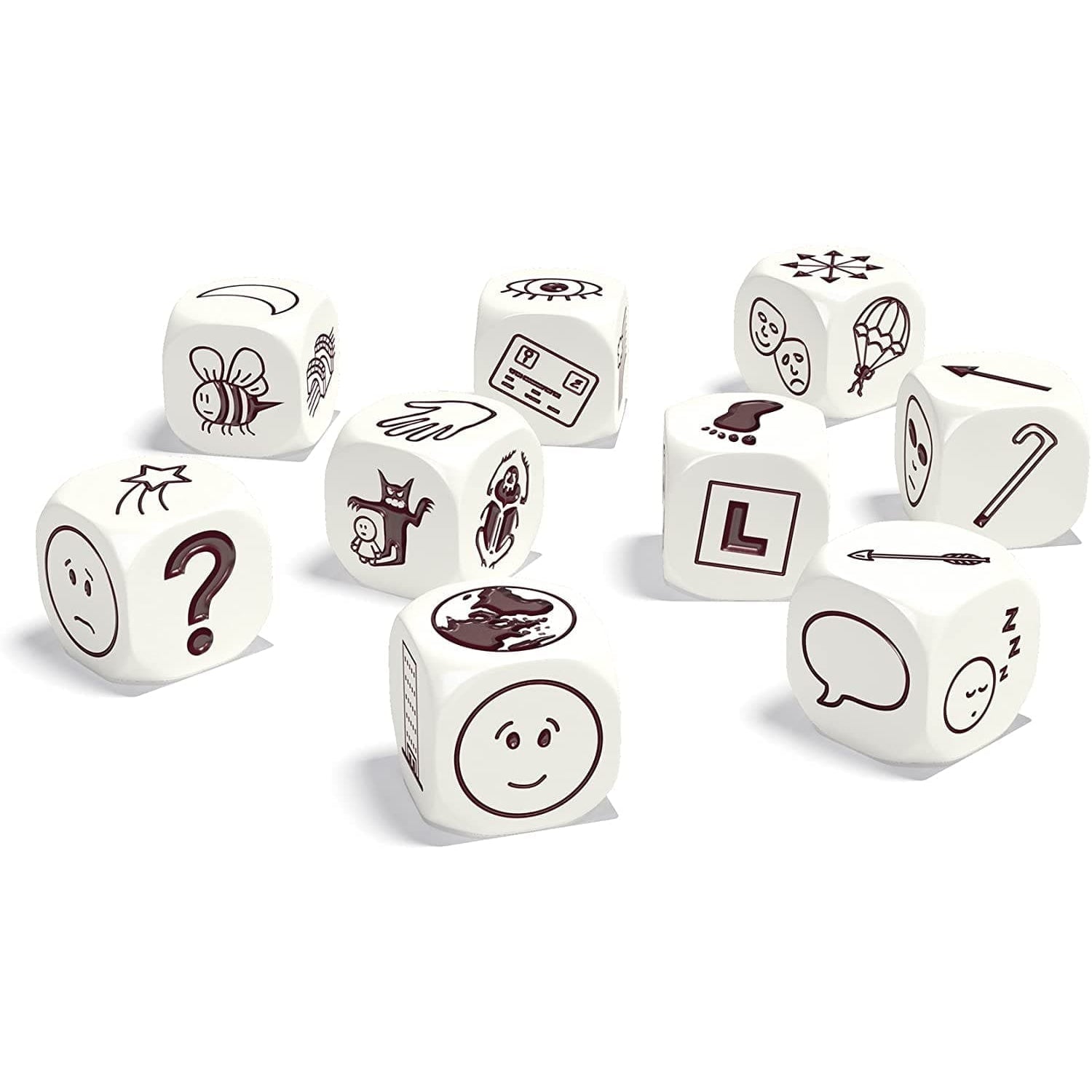 Asmodee-Rory's Story Cubes: Classic-RSC01-Legacy Toys
