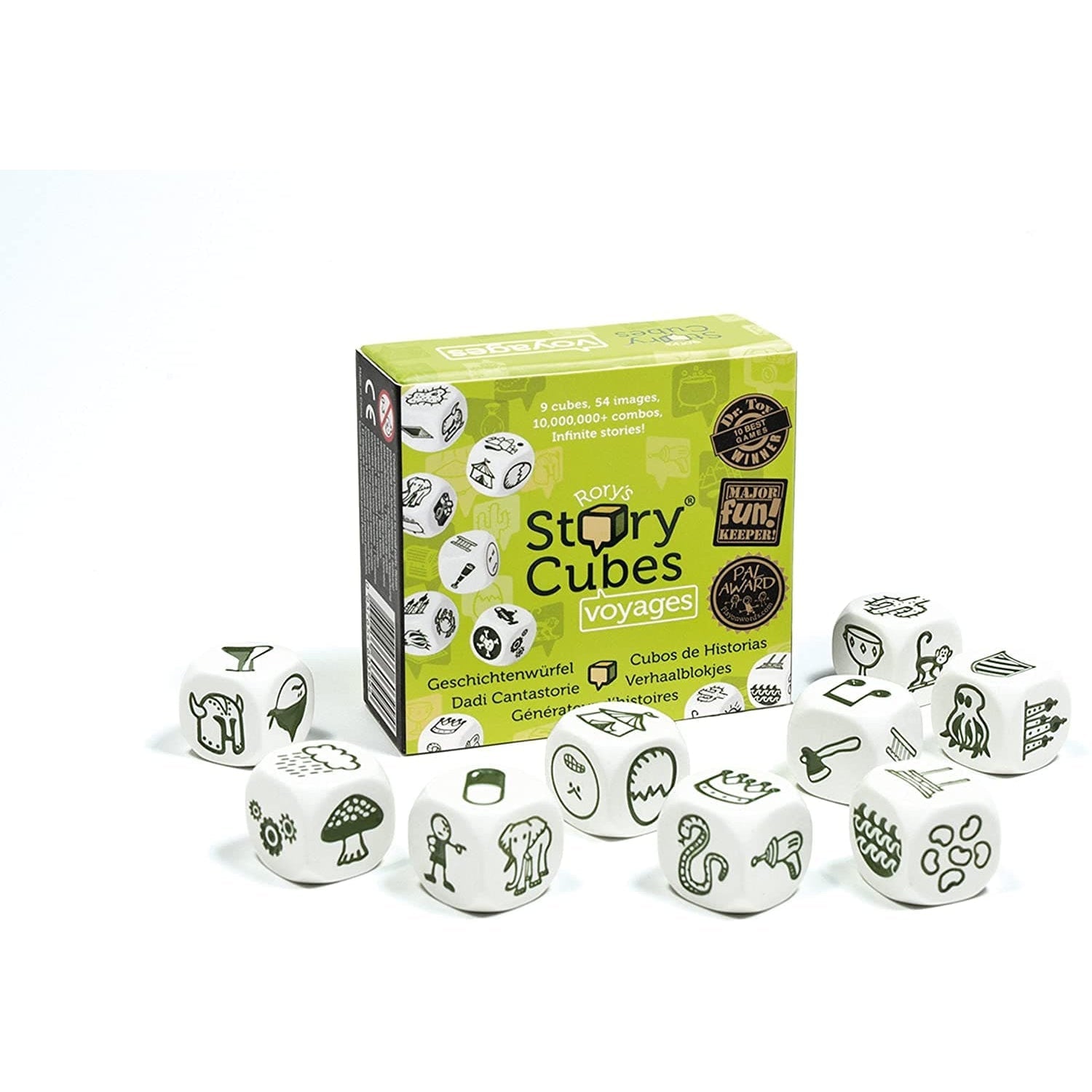 Asmodee-Rory's Story Cubes: Voyages-RSC03-Legacy Toys