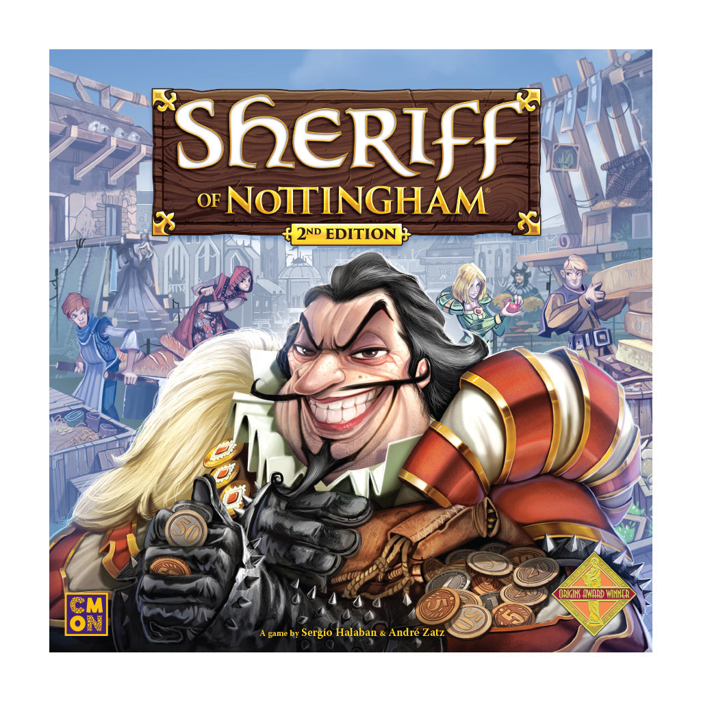 Asmodee-Sheriff of Nottingham 2nd Edition-SHF004-Legacy Toys