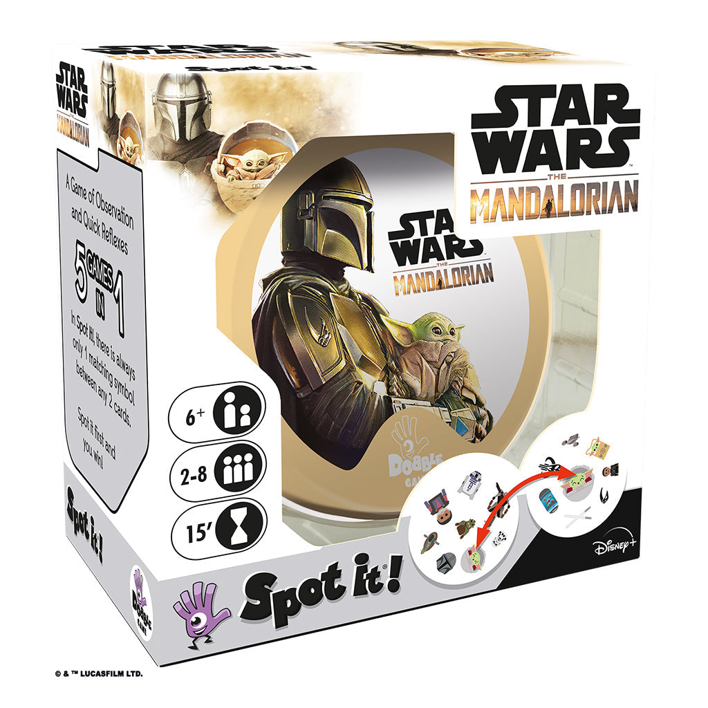 Asmodee-Spot It! Mandalorian-SP321-Legacy Toys