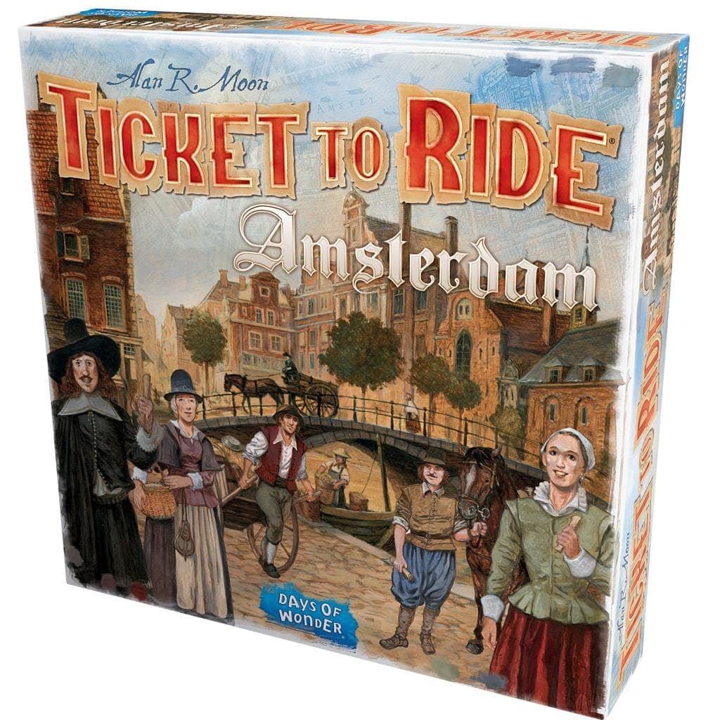 Asmodee-Ticket to Ride - Amsterdam-DO7263-Legacy Toys