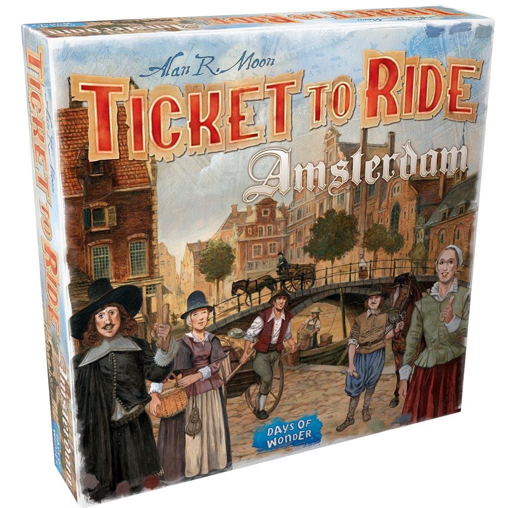 Asmodee-Ticket to Ride - Amsterdam-DO7263-Legacy Toys