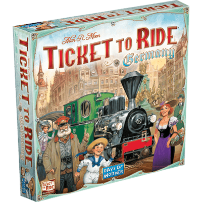 Asmodee-Ticket to Ride - Germany-DOW7202-Legacy Toys