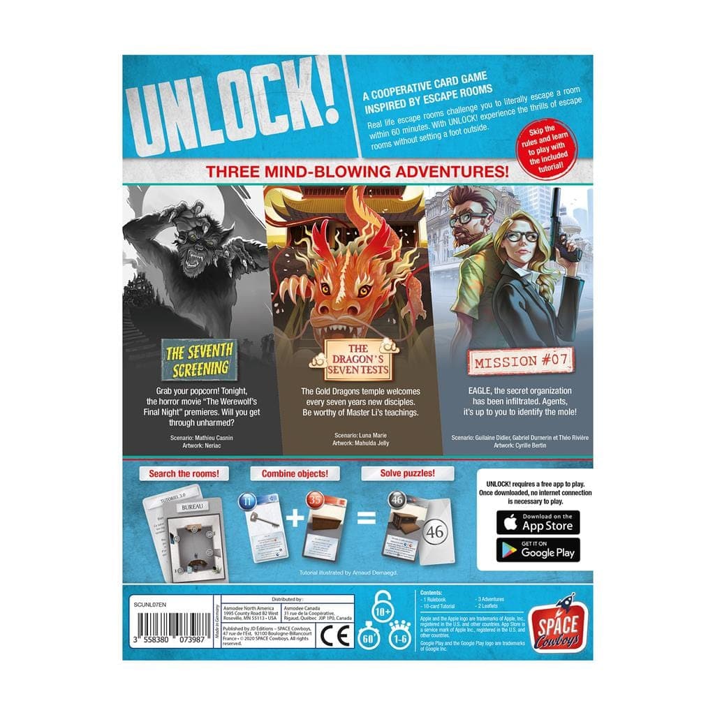 Asmodee-Unlock! - Epic Adventures-UNL07-Legacy Toys