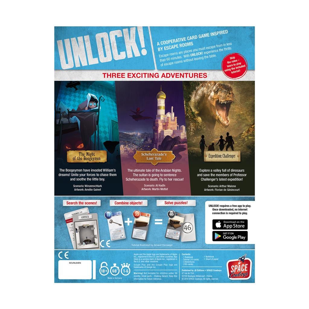 Asmodee-Unlock! - Exotic Adventures-UNL04-Legacy Toys