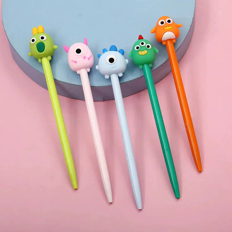 BC Mini-Cute Monster Retractable Gel Pen-22369-Legacy Toys