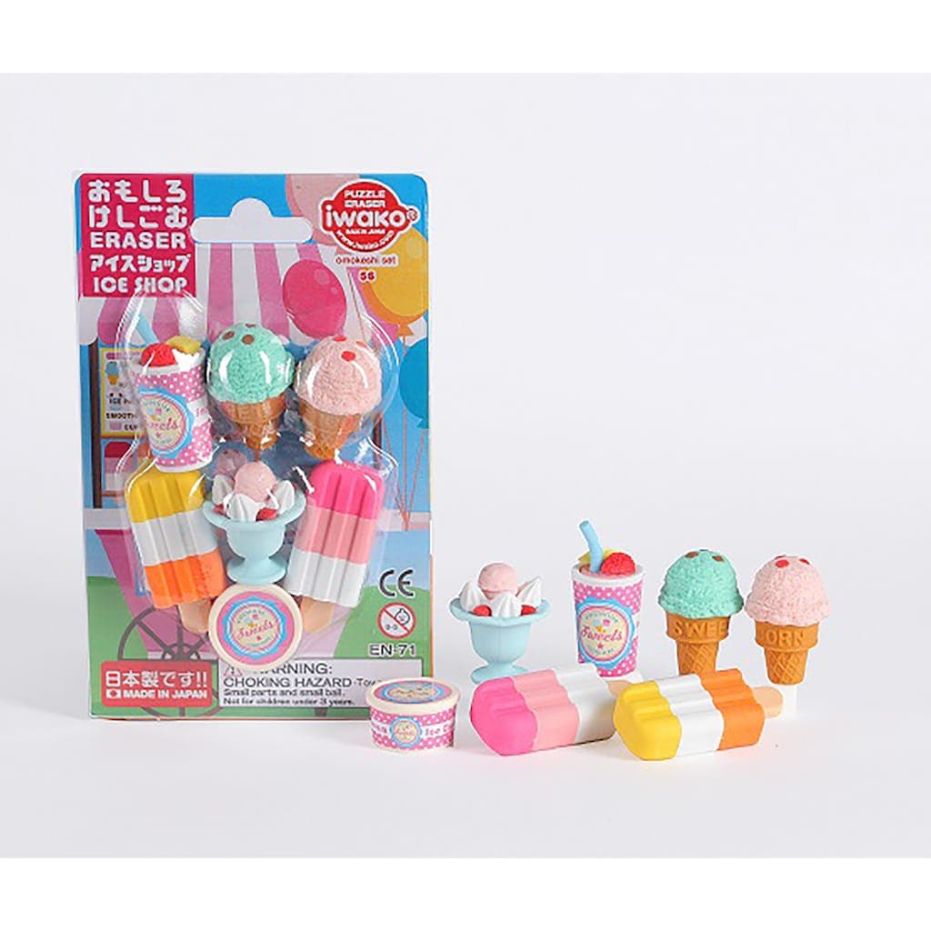 BC Mini-Iwako Eraser Frozen Treats-13127-Legacy Toys