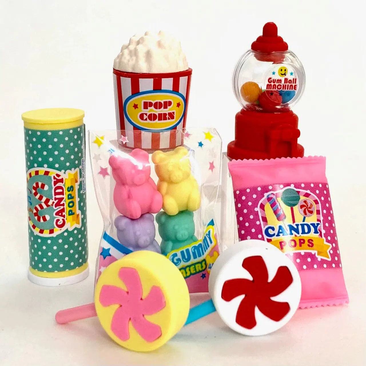 BC Mini-Iwako Eraser Pop Sweets 10 Pack-38297-Legacy Toys