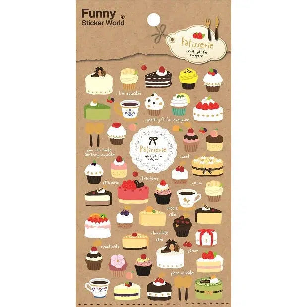 BC Mini-Patisserie Stickers-40566-Legacy Toys