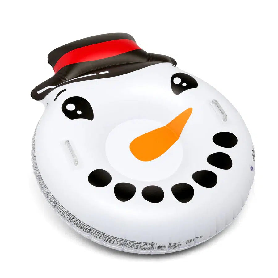 Big Mouth-Round Snowman Face Snow Tube-BMST-0021-Legacy Toys