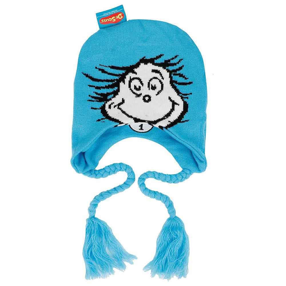 Bio World-Dr. Seuss: Thing 1 & Thing 2 - Reversible Tie Beanie-KC2MM5CIH-Legacy Toys