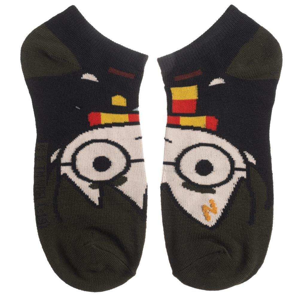 Bio World-Harry Potter - 3 Pair Character Ankle Socks-XS8FIFHPT00PP00-Legacy Toys