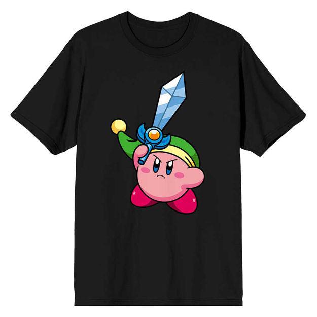 Bio World-Kirby Super Sword Ability Unisex Tee-TSM18AXKBYPP00-S-Legacy Toys