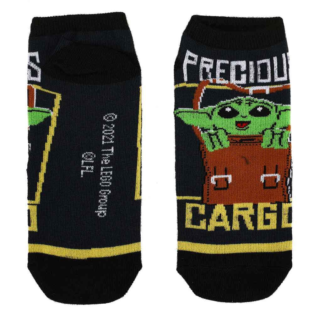 Bio World-LEGO x Star Wars The Mandalorian Grogu Youth - 5 Pair Ankle Socks-ASF1A19LSWPP00-Legacy Toys