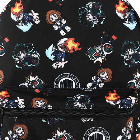 Bio World-My Hero Academia Chibi AOP Backpack-BQA0889MHA00PP00-Legacy Toys