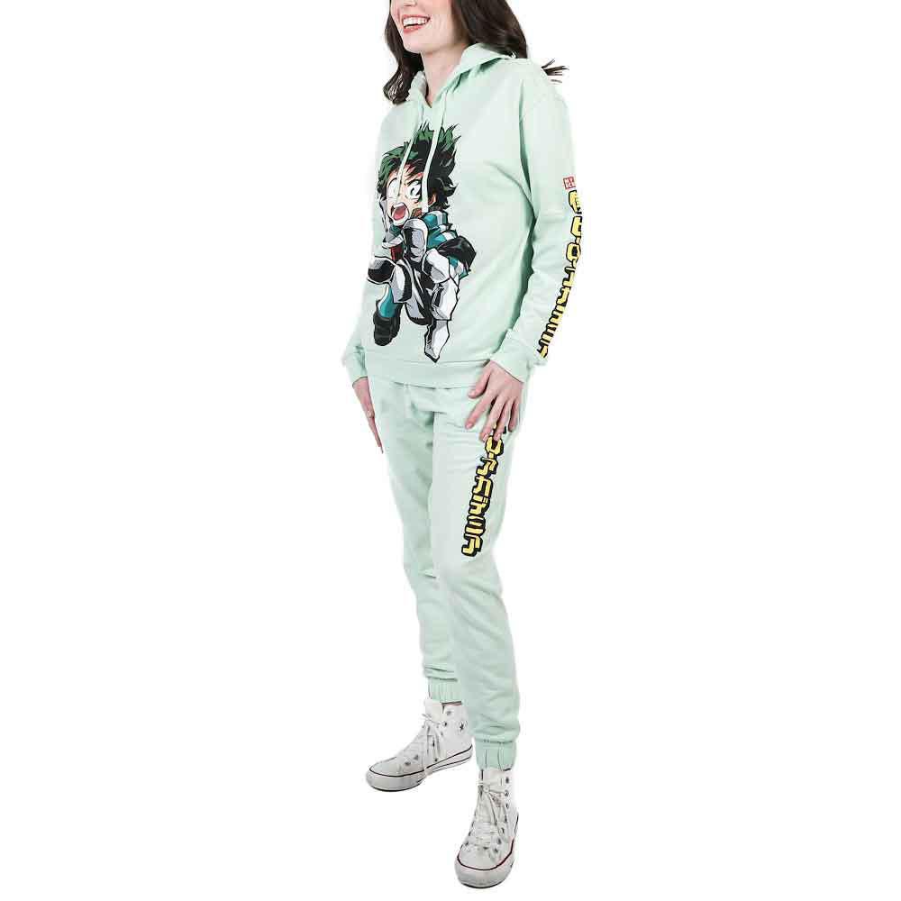 Bio World-My Hero Academia: Deku - Oversized Print Juniors Hoodie--Legacy Toys