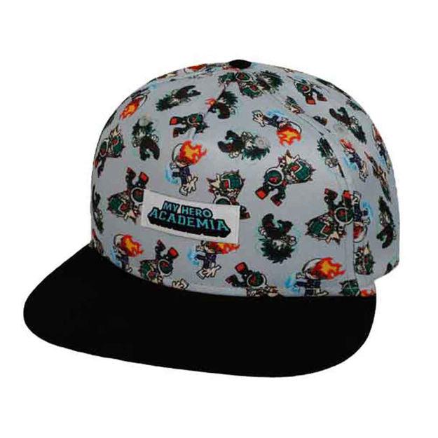 Bio World-My Hero Academia - Sublimated Youth Flat Bill Snapback Hat-SBB0N59MHAPP00-Legacy Toys