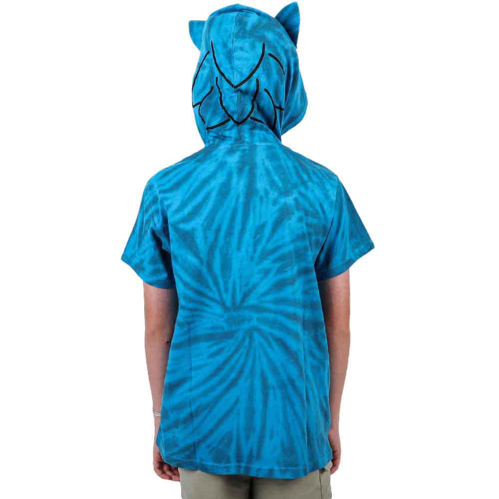 Bio World-Sonic the Hedgehog Youth Cosplay Hooded Tee--Legacy Toys