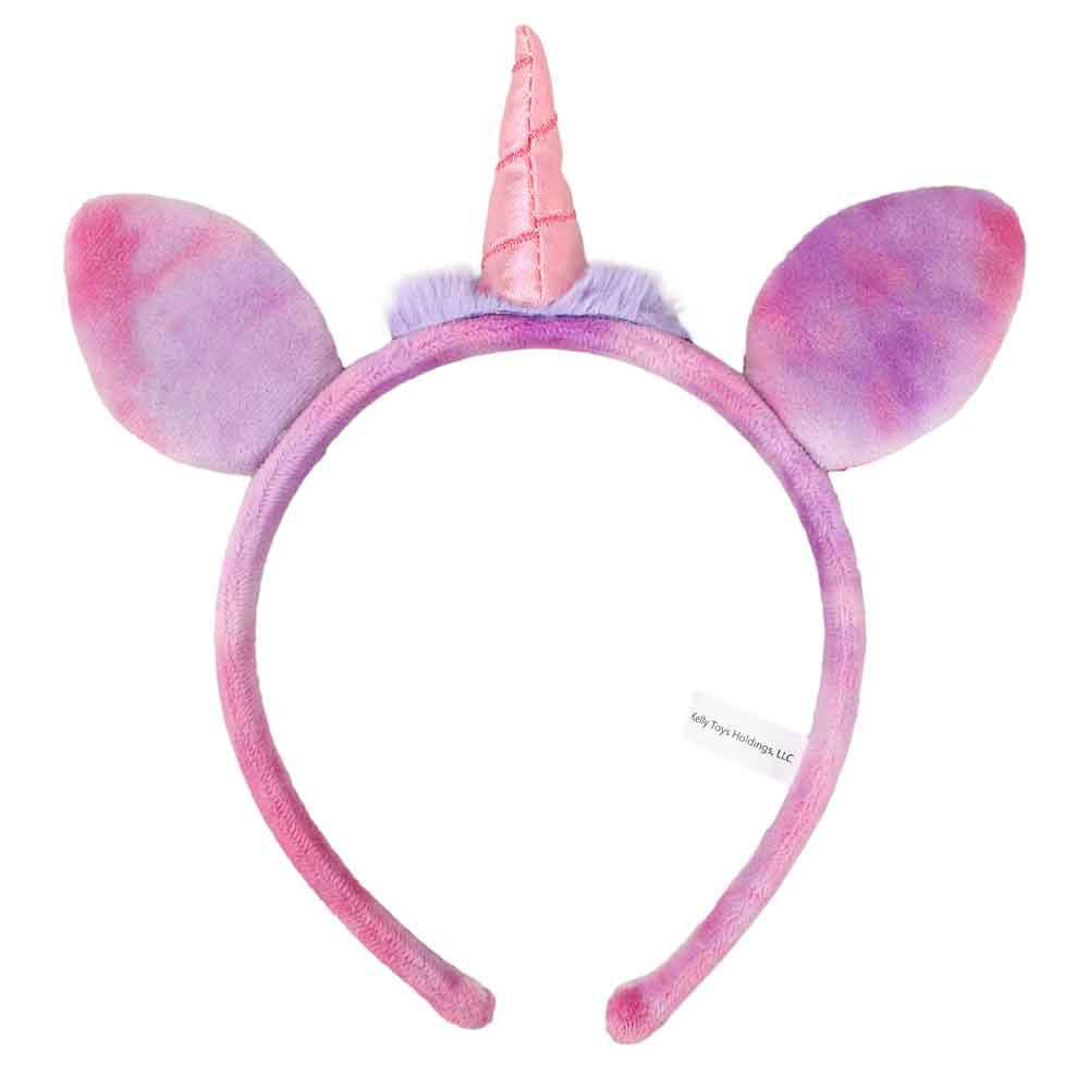 Bio World-Squishmallows Lola the Unicorn Plush Headband-HBF1EN7SQMPP00-Legacy Toys
