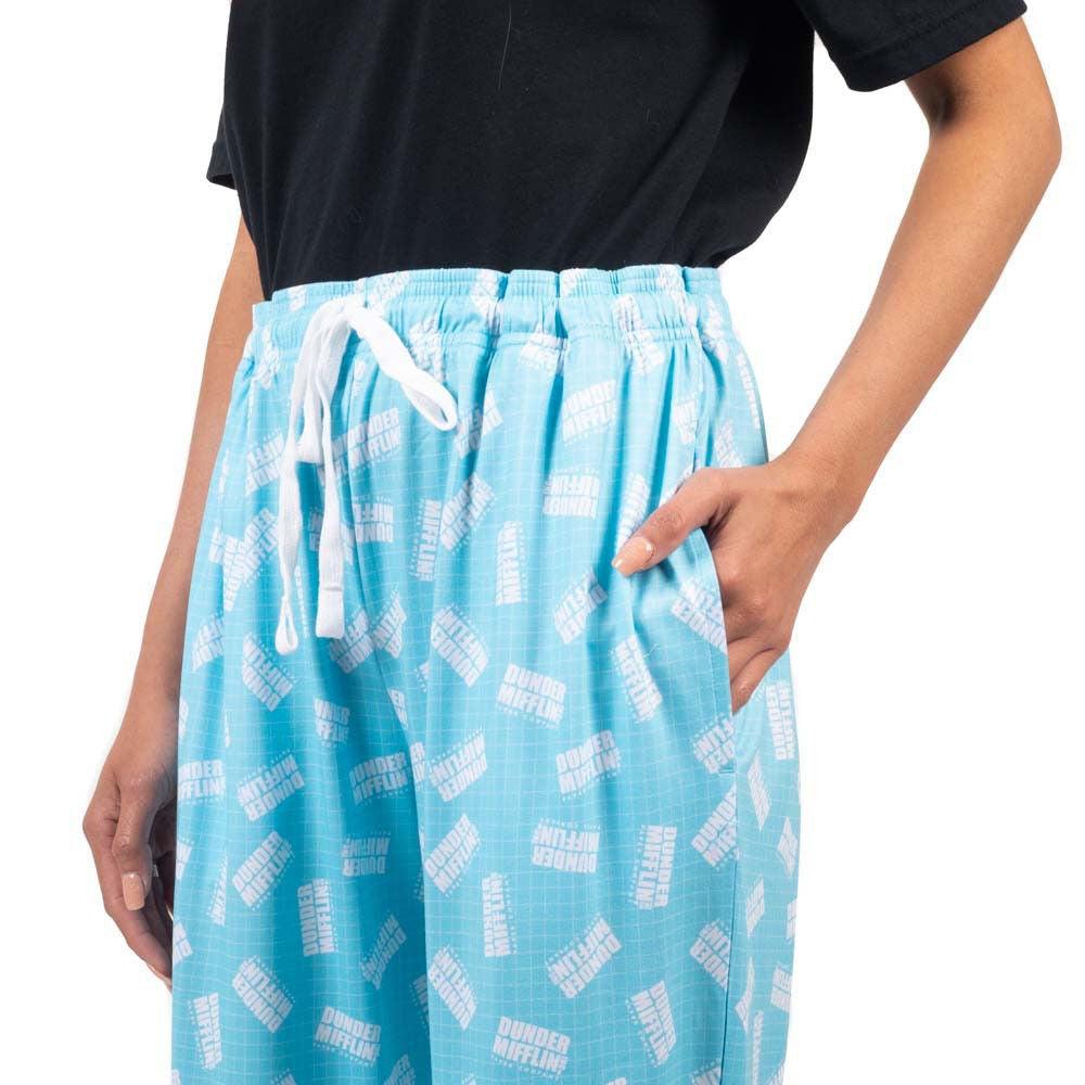 Bio World-The Office: Dunder Mifflin - AOP Juniors Sleep Pant--Legacy Toys