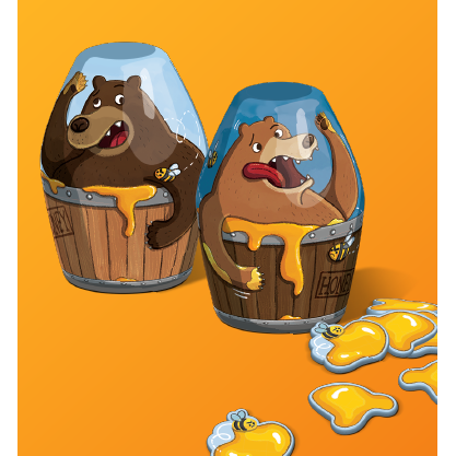 Blue Orange Games-Bears In Barrels-07300-Legacy Toys