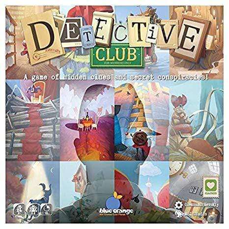 Blue Orange Games-Detective Club-7702-Legacy Toys