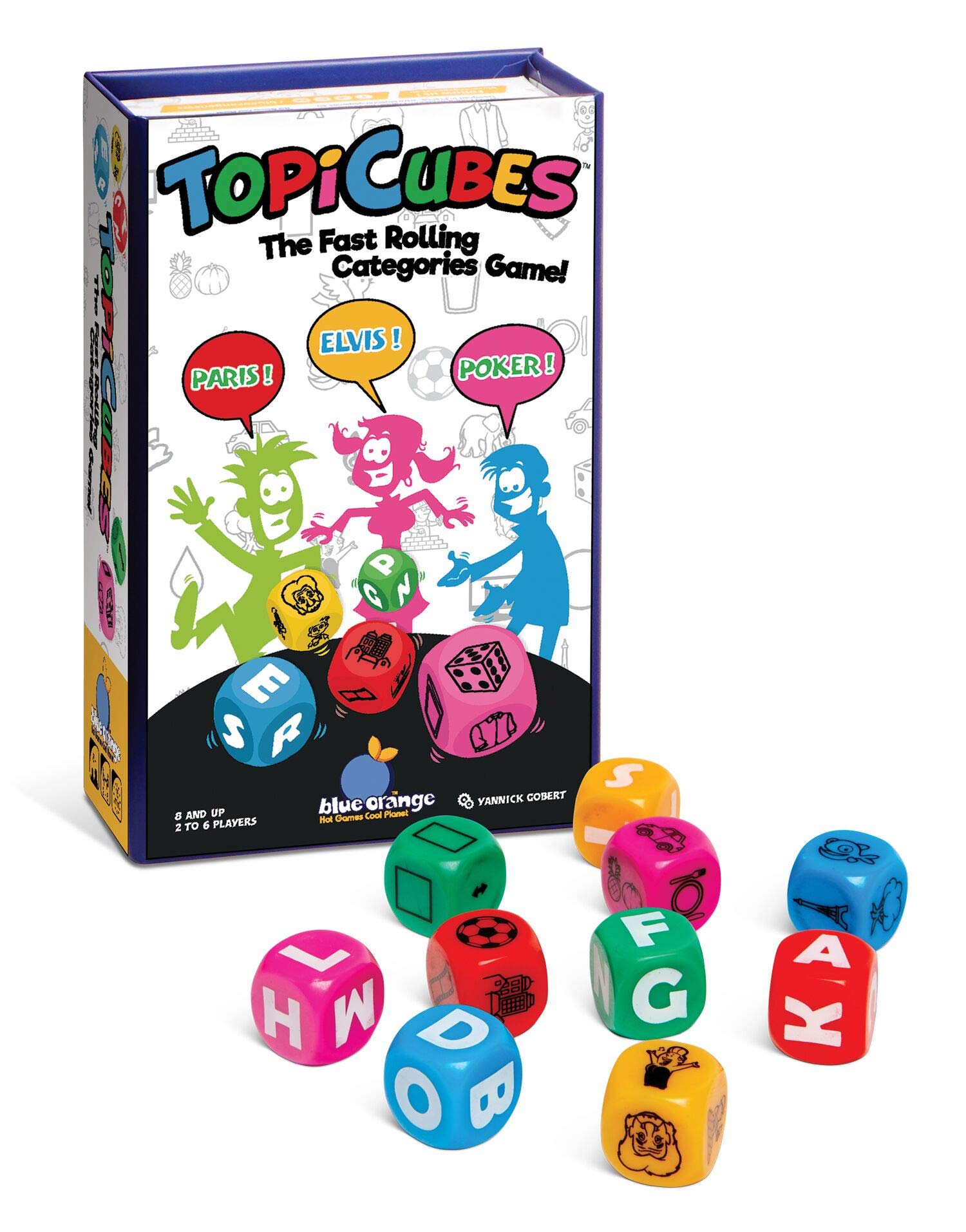Blue Orange Games-TopiCubes-07600-Legacy Toys
