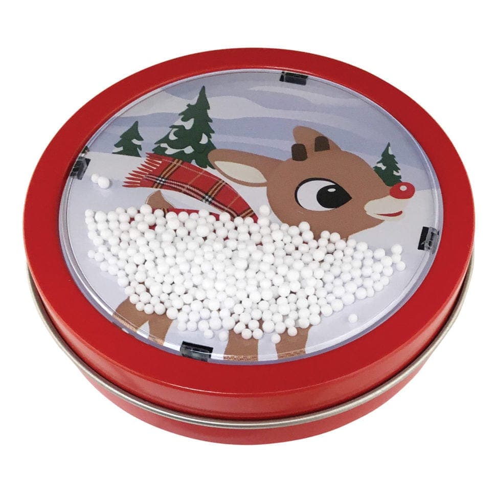 Boston America-Rudolph Snow Globe Tin-17530-1-Single-Legacy Toys