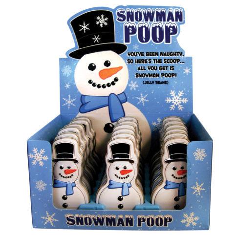 Boston America-Snowman Poop Jellybeans-5237-Box of 18-Legacy Toys
