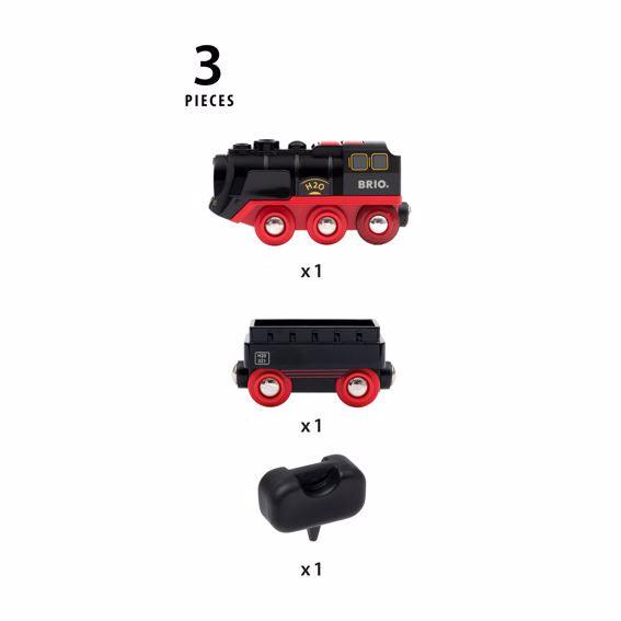 BRIO-Brio Battery Operated Steam Train-33884-Legacy Toys